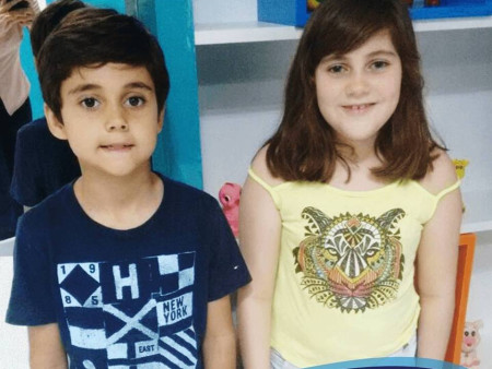Dia dos irmãos Antônio Miguel e Maria Carla 