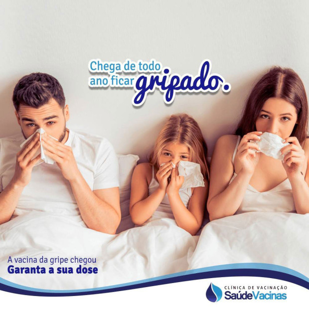 Chega de todo ano ficar gripado