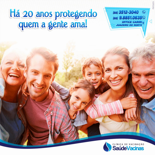 Há 20 anos protegendo quem a gente ama!