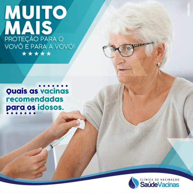 Muito mais proteção para o vovô e para a vovô!