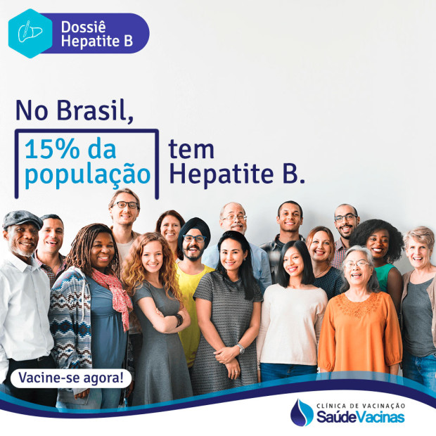 No Brasil, 15% da população tem Hepatite B
