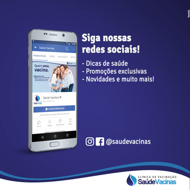 Siga nossas redes sociais!
