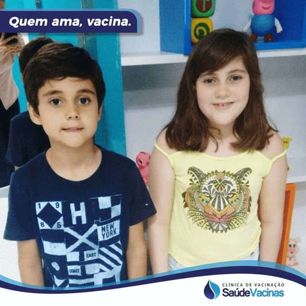 Dia dos irmãos Antônio Miguel e Maria Carla 